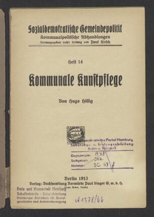 Kommunale Kunstpflege