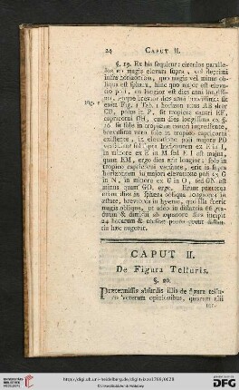 Caput II.: De Figura Telluris