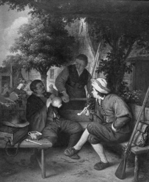 Die rastenden Wanderer