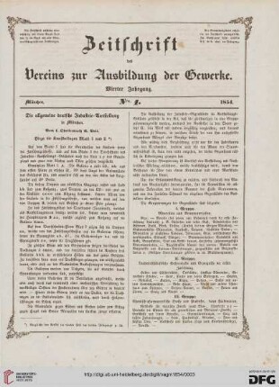 Die allgemeine deutsche Industrie-Ausstellung in München