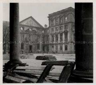 Mannheim, Zerstörungen am Stadtschloss