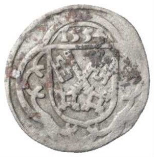 Fundmünze, 1/84 Taler, 1554