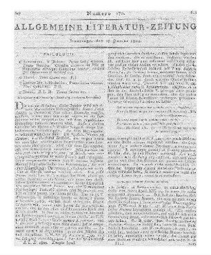 Poetae latini minores etc. (Fortsetzung der im vorigen Stück abgebrochenen Recension.)