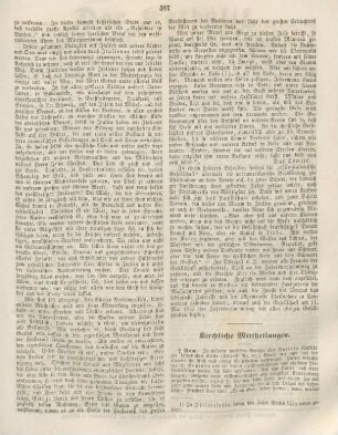 387-388 Kirchliche Mittheilungen