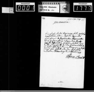 . 1749: April-August 1749
