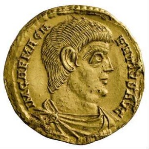 Münze, Solidus, 19. Jannuar 350 - 18. August 353 n. Chr.