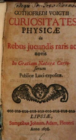 Curiositates physicae