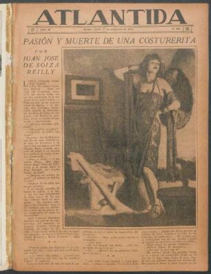 Pasión y muerte de una costurerita