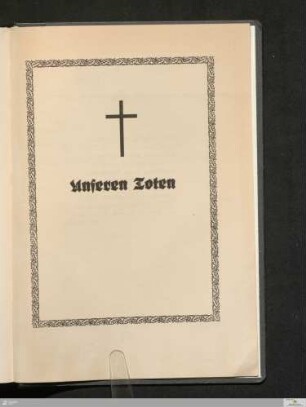 Unseren Toten