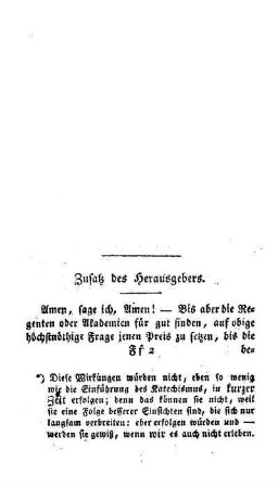 Zusatz des Herausgebers