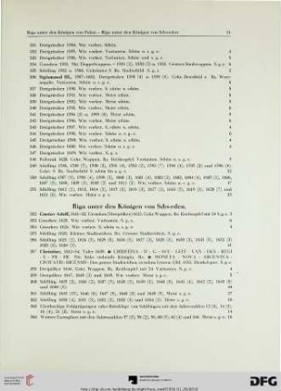 Riga unter den Königen von Schweden (Nr. 352-370)