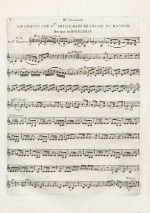 Clarinette II (No.1)