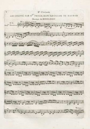 Clarinette II (No.1)