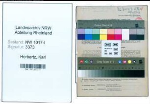 Entnazifizierung Karl Herbertz , geb. 11.05.1894 (Kraftfahrer)