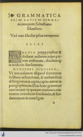 Oratio Prima.