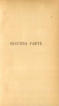 Segunda parte