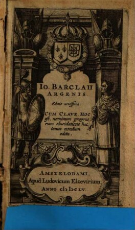 Io. Barclaii Argenis