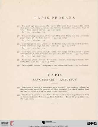 Tapis persans