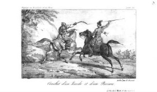 Combat d'un Kurde et d'un Persan.