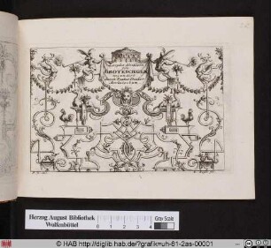 Titelblatt zu Zweydes Werklein von Groteschgen.