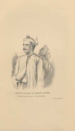 A Burman of rank in undress costume