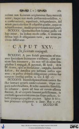 Cap. XXV - XXVI.