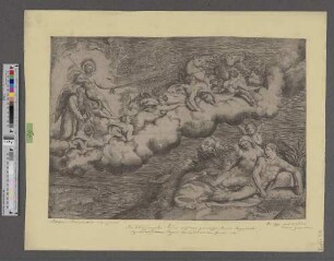 [Apollo, begleitet von der Zeit und den Horen, lässt die Sonne aufgehen]