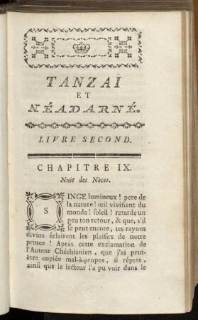 Chapitre IX. - Chapitre X.