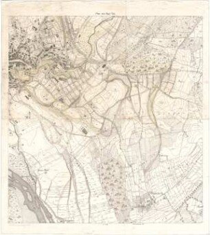 Fischer, Theodor; Bad Tölz (Bayern); Generalbaulinienplan - Lageplan