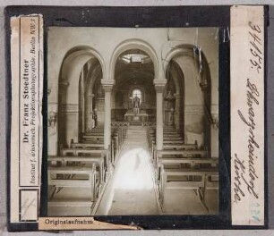 Schwarzrheindorf: Kirche, Inneres (Stoedtner-Nr. 34155, Originalaufnahme)