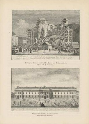 Marstall und Akademie nach dem Neubau