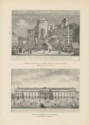 Marstall und Akademie nach dem Neubau
