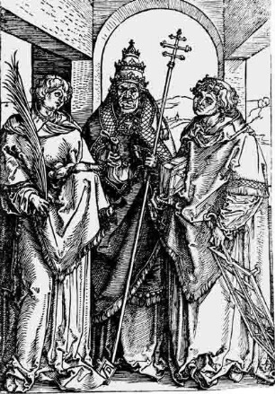Die heiligen Stephan, Sixtus und Lorenz