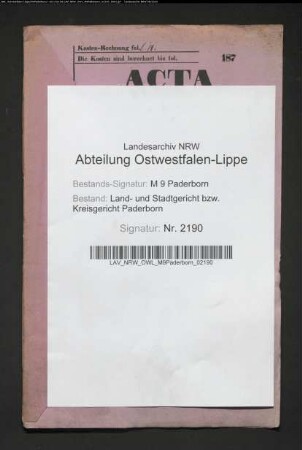 Erblasser: Wigge, Franz: