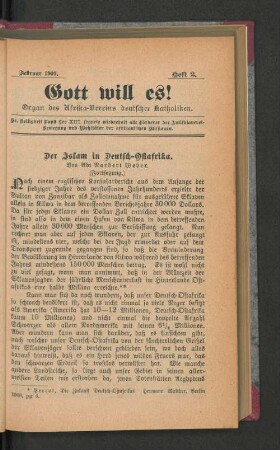 Februar 1909. Heft 2.
