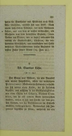 9. Tib. Claudius Caesar
