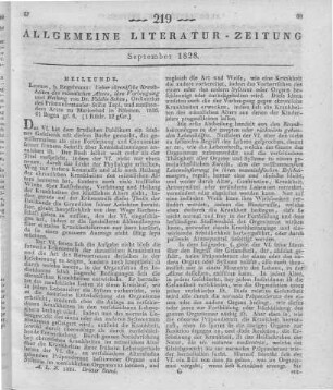 Scheu, F.: Ueber die chronischen Krankheiten des männlichen Alters, ihre Vorbeugung und Heilung. Leipzig: Engelmann 1826