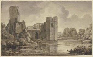 Ruine von Schloss Honingen in Kralingen bei Rotterdam