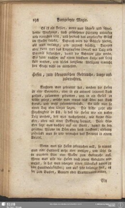 Hefen, zum ökonomischen Gebrauche, lange aufzubewahren