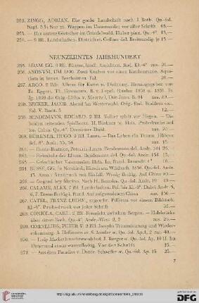 Neunzehntes Jahrhundert (Nr. 255 - 439)