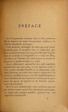 Le bouddhisme esotérique ou positivisme hindou : Trad. de l'anglais par Mme Camille Lemaitre