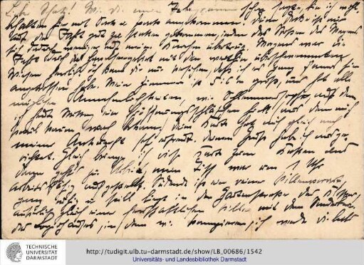 Postkarte vom 23.04.1908