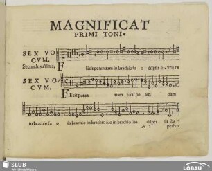 Magnificat primi toni