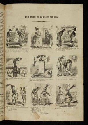 Revue comique de la semaine par Cham