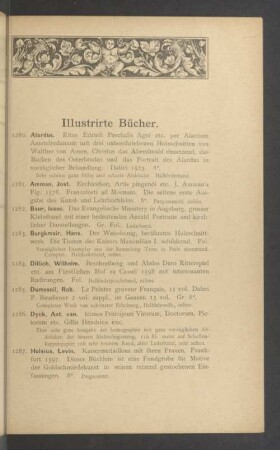 Illustrirte Bücher