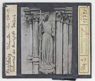 Straßburg, Münster: Südquerschiffportal, Ecclesia