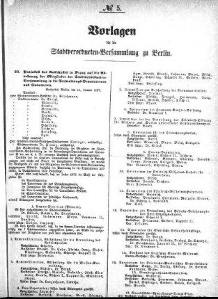 No. 5, 15. Januar 1877