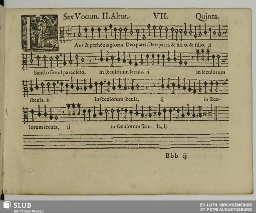VII. Laus et perennis gloria