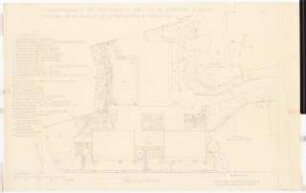 Schwesternhaus der Universitätskliniken der Universität Köln: Gestaltung und Bepflanzung des Freigeländes: Grundriss 1:100