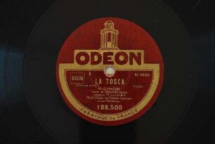 La Tosca : O douces mains! / Puccini